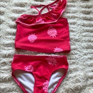 Cat & Jack Kids Strawberry Bikini